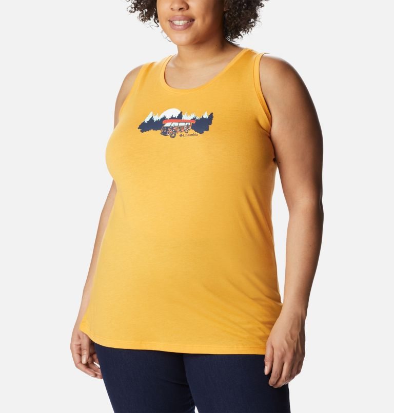 Maiouri Columbia Bluff Mesa Dama Mango | Plus Size ZDASM1Z7Q